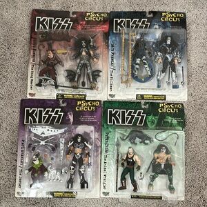 1998-KISS Psycho Circus Collectible Action Figures Playset